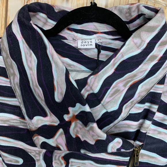 Revolve SomeDays Lovin Jean Jacket Denim Jacket XS - Picture 4 of 8